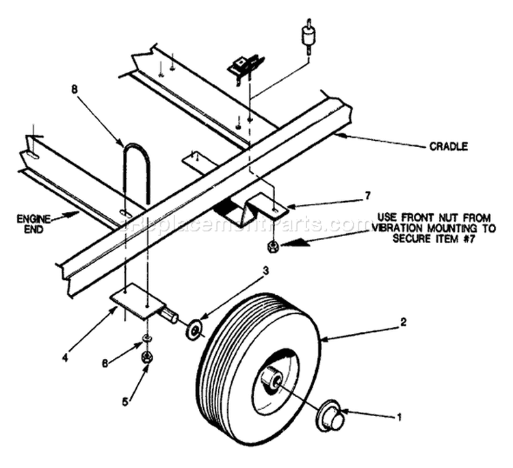 Page B Diagram and Parts List for 9431-0  Briggs and Stratton Generator